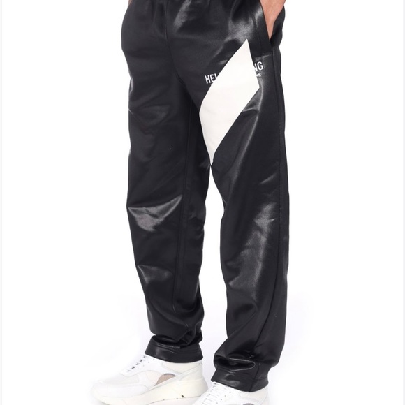 Helmut Lang Side Stripe Track Pants Sz. XL